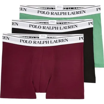 Boxerky Boxerky Polo Ralph Lauren 3-pack pánské, šedá barva, 714830299 77B, vel. XXL