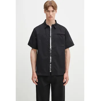 Bavlněná košile The North Face Heritage černá barva, relaxed, s klasickým límcem, NF0A8B76JK31, S, 99X