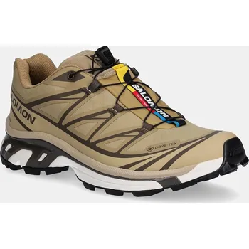 Pánské tenisky Boty Salomon XT-6 GTX, 47 1/3, béžová, 80X
