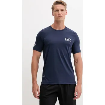 Pánské oblečení Tričko EA7 Emporio Armani 8NPT22.PJEMZ.NOS námořnická modř 59X, vel. S