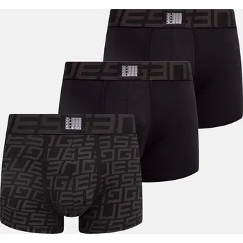 Boxerky Boxerky Guess 3-pack U4RG01.K6YW0 černá 99X, vel. M