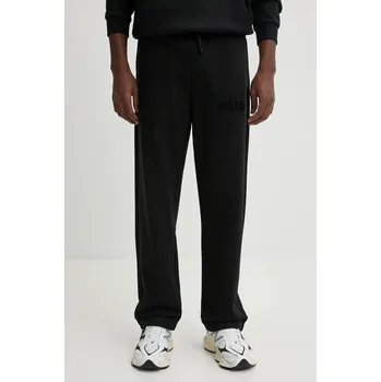 Bavlněné tepláky HUGO Dumrulo 50529110 černá 99X, vel. L