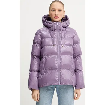 Bunda Pinko fialová barva, zimní, 101597 A2P7 101597.A2P7 48X, vel. 36