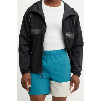 Pánské kraťasy Outdoorové šortky Columbia Columbia Hike zelená barva, 2072004 05A, vel. L