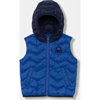 Chlapecká vesta Dětská vesta United Colors of Benetton 2TWDGJ00G.P.Season.9BYA modrá 55A, vel. 90