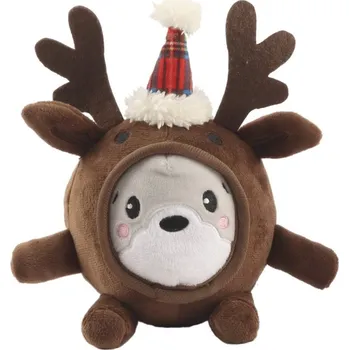 Hračka pro psa Huhubamboo plyšová hračka pro psy sob 18 cm