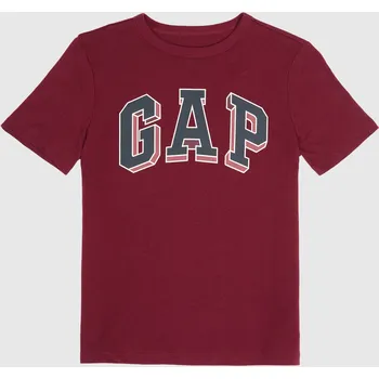 Chlapecké tričko GAP Chlapecké Dětské tričko s logem Gap Červená XS (2954544)