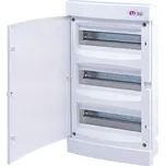 Zapuštěná rozvodnice ETI s bílými dvířky ECM36PO, počet modulů: 36 (3x12) 001101017