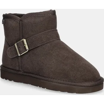 Dámská zimní obuv Semišové sněhule Answear.LAB AW.25.6.A hnědá 88X, EUR 41