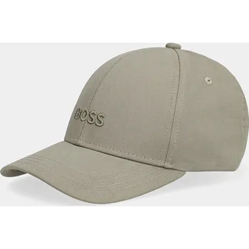Kšiltovka Bavlněná baseballová čepice BOSS Zed 50495121 zelená 78X, vel. ONE SIZE