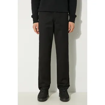 Pánské kalhoty Kalhoty Carhartt WIP Master Pant pánské, černá barva, jednoduché, I034233.8902, 31/32, 99X