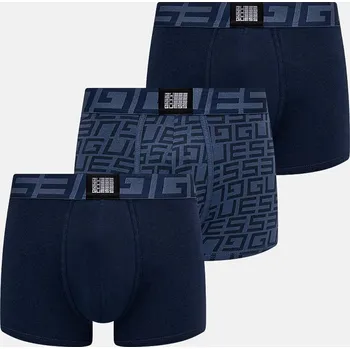 Boxerky Boxerky Guess 3-pack pánské, černá barva U4RG01.K6YW0 59X, vel. M