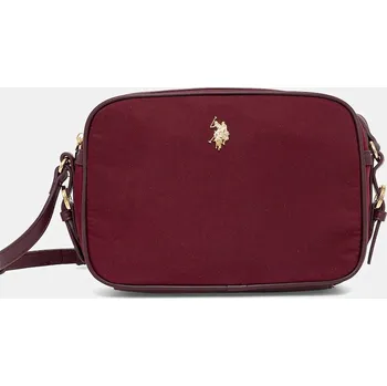 Kabelka Kabelka U.S. Polo Assn. Houston BEUHU6381WZC burgundské 93X, vel. ONE SIZE