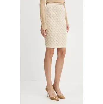 Dámská sukně Sukně Guess LISE W4BD53.Z37K0 béžová 08X, vel. S