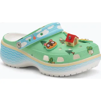 Dámské pantofle Dámské nazouváky Crocs Animal Crossing Platform multicolor