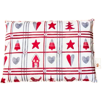 Termofor Ovopecka nahřívací polštářek s třešňovými peckami Macan Rola 20x28 cm