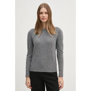 Pánský svetr Vlněný svetr United Colors of Benetton 103ME1N23.507 šedá 90A, vel. S