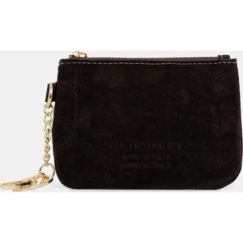 Peněženka Kožená peněženka Answear.LAB M-035.brelok.hak hnědá 89X, vel. ONE SIZE