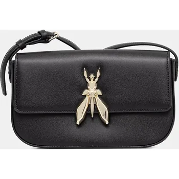 Kabelka Kožená kabelka Patrizia Pepe černá barva, 8B0231 L061 8B0231.L061 99A, vel. ONE SIZE