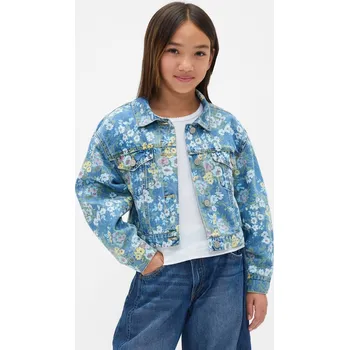 GAP Dívčí Dětská džínová bunda GAP Modrá XS (2946398)
