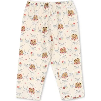 Chlapecké kalhoty Dětské bavlněné kalhoty Konges Sløjd COCO PANTS GOTS KS103760.9BYA béžová 01X, vel. 80