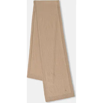 Šála Šála s přídavkem vlny United Colors of Benetton béžová barva, 122HDU01O 80X, vel. ONE SIZE