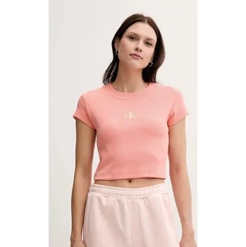 Tričko Calvin Klein Jeans LV047AB802 oranžová 32X, vel. S