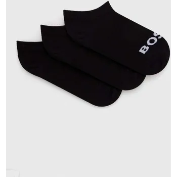 Pánské ponožky Ponožky BOSS 3P AS Logo CC W 3-pack černá barva, 50502073 99X, vel. 35-38