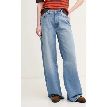 Dámské džíny Džíny Sisley 4MCPLE045 modrá 55E, vel. 28