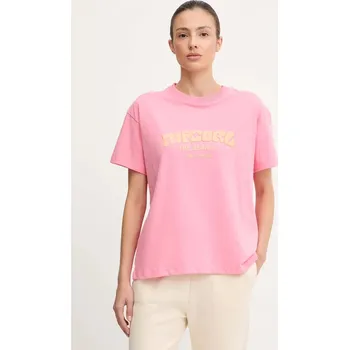 Pánská móda Bavlněné tričko Rip Curl 0HXWTE růžová 30A, vel. XS