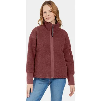 Dámská mikina Mikina Didriksons MELLA 505446 burgundské 83X, vel. 38