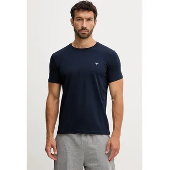 Pánské tričko Tričko Emporio Armani Underwear 2-pack EM000391.AF10776 námořnická modř 59X, vel. XXL