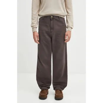 Pánské džíny Džíny Carhartt WIP Single Knee Pant, 29, hnědá, 98X