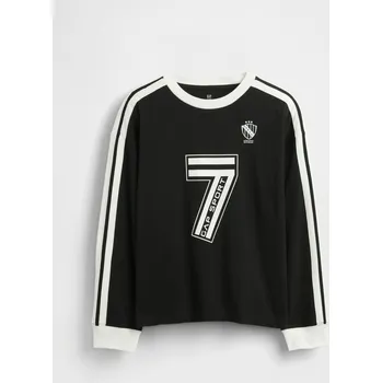 Dětská móda GAP Chlapecké Dětské oversize tričko GAP Černá XS (2948440)