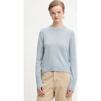 Dámský svetr Svetr z vlněné směsi Guess Jeans dámský, modrá barva, W4BR83 Z3HO2 W4BR83.Z3HO2 55B, vel. S