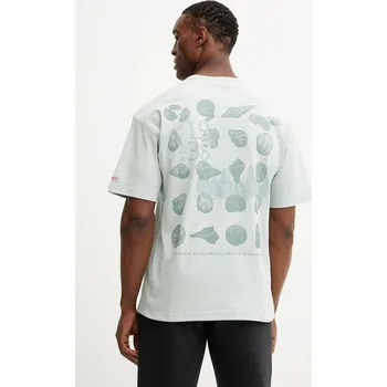 Pánské tričko Tričko Columbia CSC Heritage, S, tyrkysová, 06X