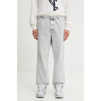 Pánské džíny Džíny Carhartt WIP Single Knee, 32, šedá, 09X