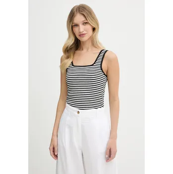 Top Tommy Hilfiger WW0WW45444 černá 99A, vel. XL