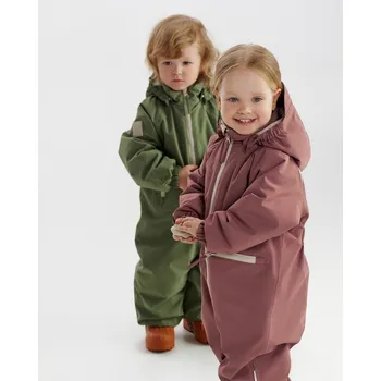 Kojenecká kombinéza LEOKID Kombinéza Ulli Pink Clay Velikost (od výrobce): 3 - 4 r.