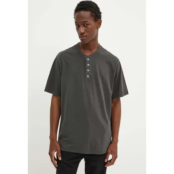 Pánské tričko Bavlněné polo tričko Levi's A7198 šedá 90X, vel. L