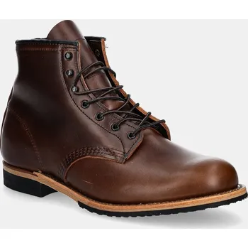 Pánská obuv Kožené boty Red Wing, 43.5, hnědá, 88X