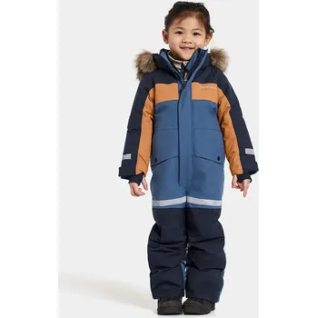 Dívčí oblečení Dětský overal Didriksons BJÄRVEN KDS COVER 4 505999.9BYA modrá 95X, vel. 110