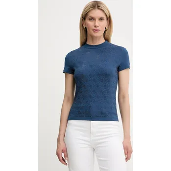 Dámské tričko Tričko Guess dámské, černá barva, W4BI26 J1314 W4BI26.J1314 95X, vel. M