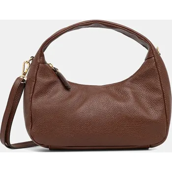 Kožená kabelka Answear.LAB 251016-1.hak hnědá 88X, vel. ONE SIZE