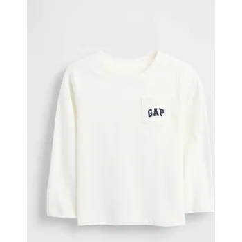 Dětská móda GAP Chlapecké Baby tričko s kapsičkou GAP Bílá 4 roky (2949962)