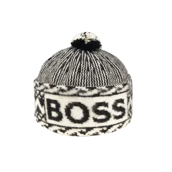 Pokrývka hlavy Tonak Čepice Zmijovka BOSS, černá-smetanová, obvod hlavy 55-58