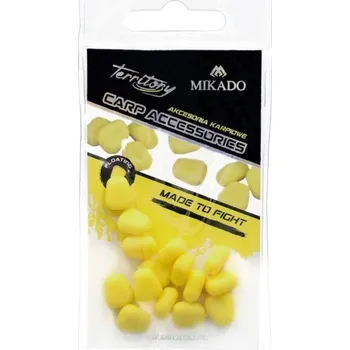 Umělá nástraha 15ks - Umělá Plovoucí Kukuřice Mikado (Žlutý)