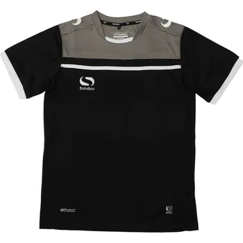 Chlapecké tričko Sondico Short-Sleeve Performance T-Shirt Black/Charcoal 11-12 let