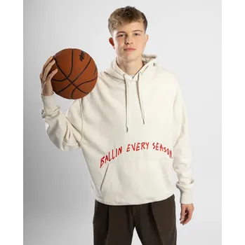 Pánská mikina Ballin Every Season COURT HOODIE BEIGE Velikost oblečení: L