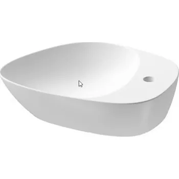 Cersanit Kontra umyvadlo na desku 48 odkl. prostor bílá mat K682-013